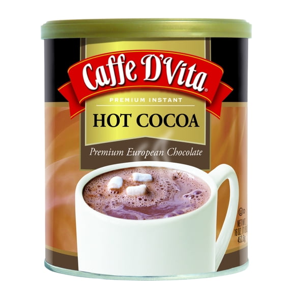 Caffe D'Vita Hot Cocoa Mix, 16 oz. canister