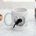 thumbnail image 4 of CafePress - Dandelion Inspiration Standard Mug Mugs - 11 oz Ceramic Mug - Novelty Coffee Tea Cup, 4 of 6