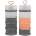 thumbnail image 1 of 2Pcs Formula Dispenser Box Leakproof and Portable for Travel Use with Lanyard Design, 1 of 9