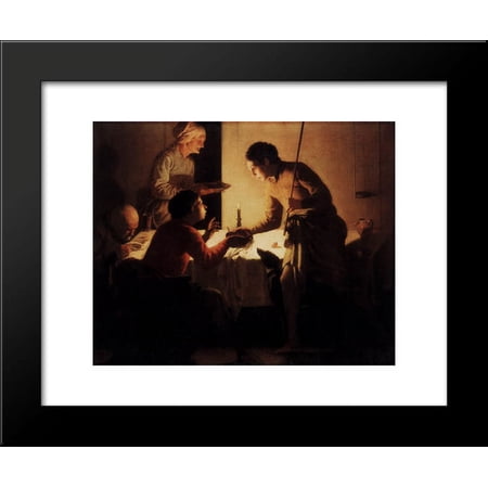 Esau Selling His Birthright 20x24 Framed Art Print by Hendrick Terbrugghen