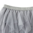 thumbnail image 6 of Women Skirts Knee Length Long Adult Tutu Layered Short Prom Party Midi Skirt Pleated Skirts Girls Sequin Skirt Pleated Tennis Skirt Cute Skirt Twill on Midi Skirt High Waist Skirts for Women Ruched, 6 of 7