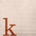 thumbnail image 2 of Simply Daisy 14" x 20" Modern Monogram Decorative Throw Pillow, Sienna, 2 of 3