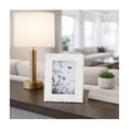 thumbnail image 3 of Marble Decorative Picture Frame for Tabletop Accent - Elegant Glam Rectangular Frames for Pictures - Photo Frame for Wall Display on Shelves, Mantels or Console  Tables - 10", White, 3 of 12