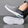 thumbnail image 3 of YUDAI Men's Slip-On Walking Shoes – Non-Slip, Breathable Mesh Sneakers for Gym, Workout & Everyday Wear, 3 of 4