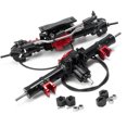thumbnail image 3 of Xingzhi 1pcs Front Axle D90 TF2 Aluminum Alloy For Crawler Better Stability RC Car Accessories Replacement Parts RC Upgrade Part TYPE1, 3 of 6