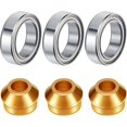 thumbnail image 1 of 6 Pieces 6893x Aluminum Bearing Adapter Aluminum Slash Bearing with Bearing Slash 4 x 4 Bearing Adapter Tools Set Fitting Slipper Shaft for 4 x 4 Models, 1 of 6