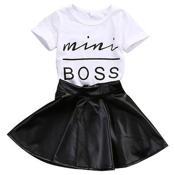 mini boss toddler shirt