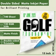 Koala Double-Sided Thin Matte Photo Paper, 8.5x11, 220 Sheets, 32lb 120gsm, for Inkjet Printers DIY Brochures, Flyers