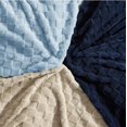 thumbnail image 6 of Cozy Comfort Blue Fleece Blanket for Couch - Super Soft Cozy Queen Blankets for Women,Girls, 90x90 Inches, 6 of 8