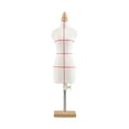 thumbnail image 1 of Siruishop Doll Dress Form Rack Dressmaker Model for Costume Design Scene Layout Office 33cm and Square Base, 1 of 8