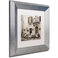 thumbnail image 2 of Trademark Fine Art "Tuscany Caffe VI" Canvas Art by Alan Blaustein, White Matte, Silver Frame, 2 of 4