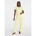 thumbnail image 3 of Joyspun Women’s Pointelle Knit Sleepwear Pant, Sizes XS-3X, 3 of 6