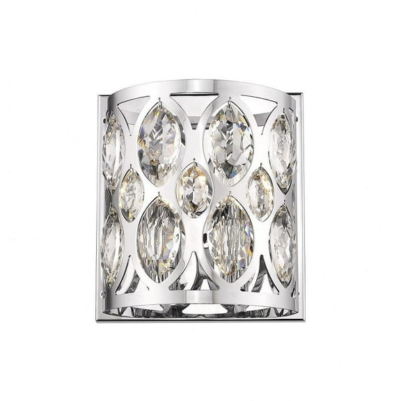 3 Light Chandelier in Metropolitan Style 12 inches Wide By 9 inches High-Chrome Finish Bailey Street Home 372-Bel-3173383