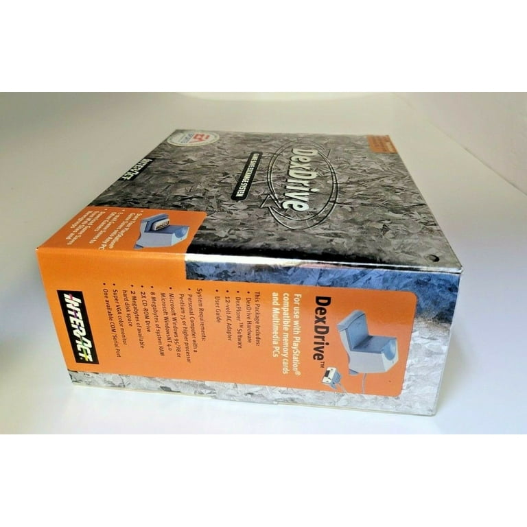 Playstation 1 Dex Drive Memory Card to PC Game Save Exchange