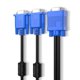thumbnail image 2 of ZHAOCHENG Cable VGA de pantalla dividida 1 entrada 2 salidas, 2 of 3