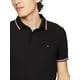 thumbnail image 2 of Polo Tommy Hilfiger con cuello a rayas para hombre, color negro, talla M, 2 of 3