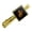 Gold, variant on Marine Corps USMC Golden Logo on Black Eagle Globe Anchor Officially Licensed Square Tie Bar Clip Clasp Tack- Silver or Gold