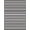 Black And White, Pattern 1, variant on ODIKA 8'x10' Washable Area Rug Classic Monochrome Stripe With Clean Geometric Border Design for King Size Bedroom Under Bed, Master Suite, Non-Shedding, Easy Care