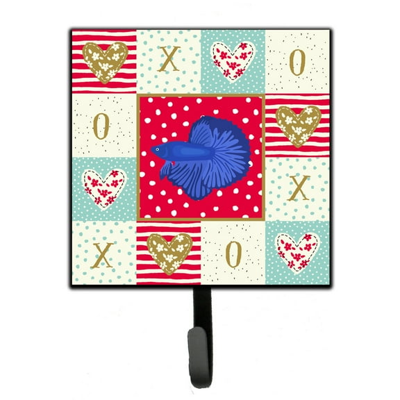 Super Delta Tail Betta Love Leash or Key Holder