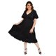 thumbnail image 5 of Vestido midi casual Roman Fashion 4285 Negro Talla 42, 5 of 6