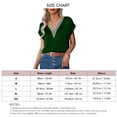 thumbnail image 1 of Camiseta con cuello en V para mujer,Camiseta con cuello en V de encaje para mujer Camiseta de manga corta para mujer Características líderes en su clase, 1 of 2