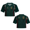 thumbnail image 5 of 2026 New Mexico Soccer Jersey Women, Printed Mexico National Team Design, Mexican Jersey Soccer Crop Top, Mens V-Neck Short Sleeve Match Day Athletic Casual Football Shirt for Adult, 5 of 6