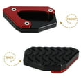 thumbnail image 6 of SEWCHICS Motorcycle Kickstand Plates Motorbike Side Stand Replacement Red 1Pack, 6 of 8
