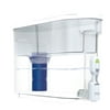 PUR PLUS 30-Cup Water Filter Dispenser System, W 15.3" x H 10.1" x L 5.3", White/Blue, DS1811ZA