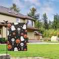 thumbnail image 2 of Halloween Ghosts Pumpkins and Skeletons Fall Garden Flags 12.5"x18" Double Side,Small Yard Flags for Outside,Outdoor Fall Decor,Autumn Funny Garden Flag Yard Decoration, 2 of 4