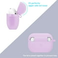 thumbnail image 6 of MATEPROX AirPods Pro 2 Case, Silicone AirPods Pro 2nd Gen [2022] Cover with Keychain/Handstrap-Purple, 6 of 8