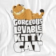 thumbnail image 2 of Garfield Movie Lovable Kitty Cat Unisex Youth T Shirt, White, X-Large, 2 of 5