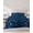 Blue, variant on 4 Piece King Sheet Set Brown Leopard Print Sheets Set for King Size Bed, Breathable Soft Microfiber Bed Sheets Cooling Classic Abstract Animal Patterned Fitted Sheet Deep Pocket, Pillowcases