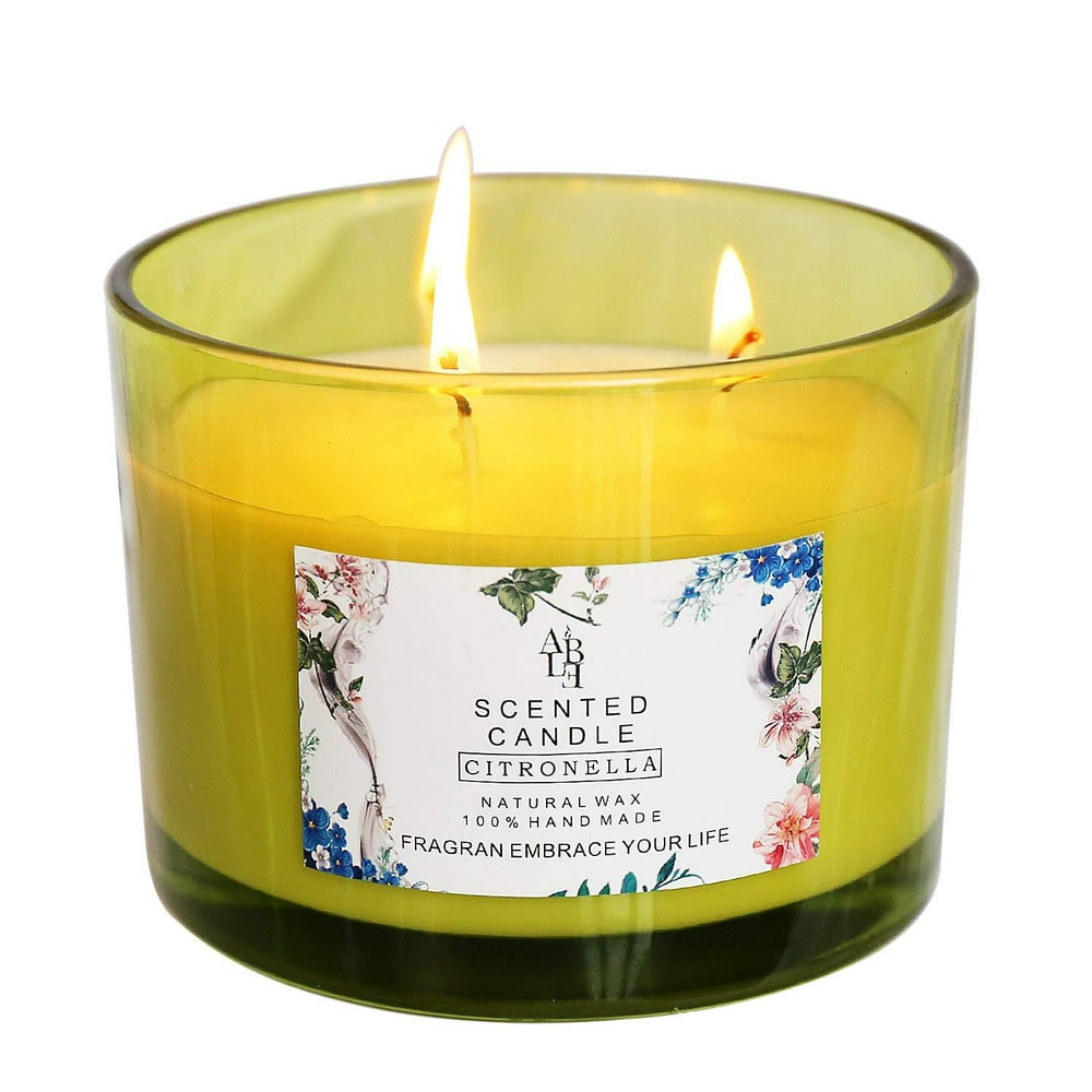YCYH Citronella Scented Candles Outdoor Indoor Aromatherapy Stress