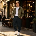 thumbnail image 2 of Wutalume Men's Slim Fit Joggers — Sweatpants with Tapered Leg, Drawstring Waist, Comfortable Lounge Pants for Active Days, 2 of 7