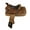 Dark Brown, variant on AJ Tack 2 Inch Seat Decorative Western Saddle Dark Brown