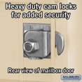 thumbnail image 4 of Salsbury Industries Recessed USPS 19 Door Front Load 4C Horizontal Mail Center with 1 Parcel Locker, 4 of 5