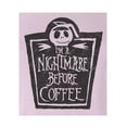 thumbnail image 2 of 9 Crowns Tees I'm A Nightmare Before Coffee Funny Anti-Social T-Shirt (Juniors Pink, Medium), 2 of 3