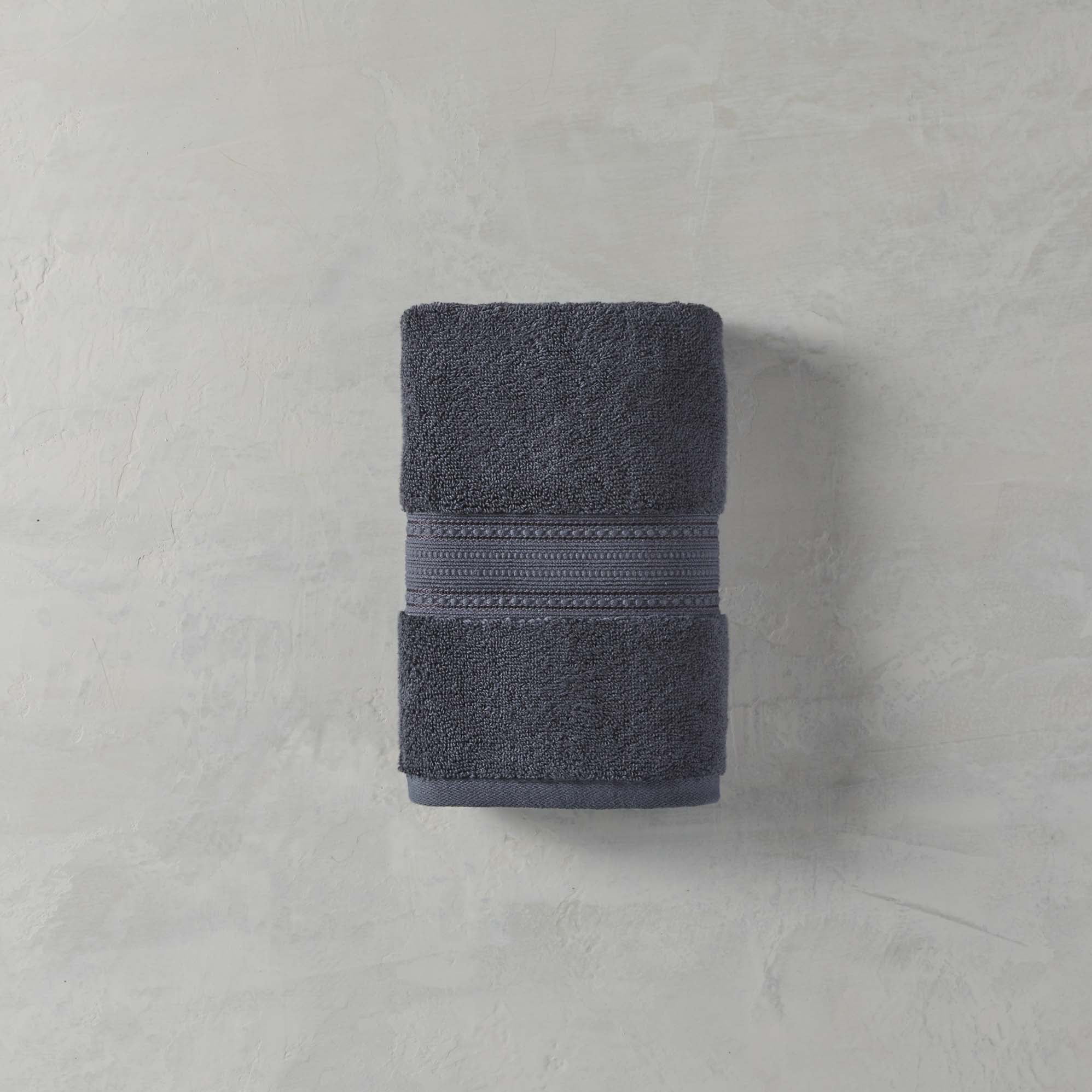 Better Homes & Gardens Signature Soft Hand Towel, Gray Shadow