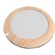 thumbnail image 3 of Posavasos calefactable El posavasos calefactor USB es adecuado para calentar posavasos para oficinas, oficinas y cafeterías Veta de madera clara, 3 of 5