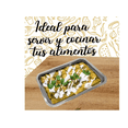 thumbnail image 4 of Charola Bandeja Hornear Acero Inoxidable 50 X 35 Cm 2 Piezas Xtellar plateado, 4 of 4