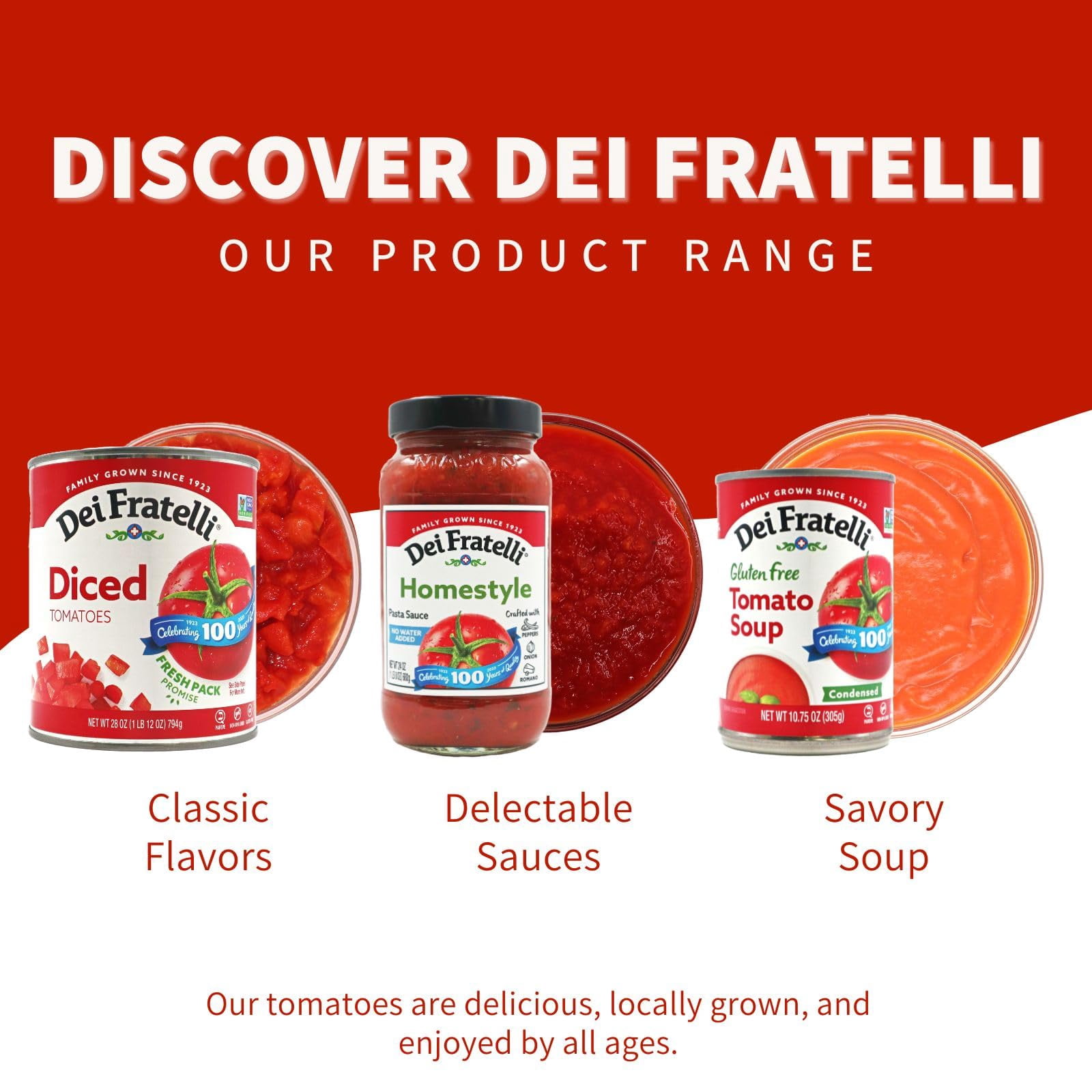 (Pack Of 12) Dei Fratelli Dei Fratelli Crushed Tomato 1 Each