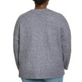 thumbnail image 6 of Ella Moss Ladies' Button Front Cardigan, Gray, XL, 6 of 6