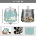 thumbnail image 2 of Yayeee Ashtray with Lid for Cigarette Smokeless Stainless Steel Home Ash Holder, White Cartoon Swan, 2 of 7