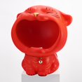 thumbnail image 3 of GROWTH TANK Key Storage Box Tigers Statue Jewelry Holder Coins Candy Dish Sundries Red, 3 of 6