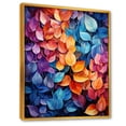 thumbnail image 2 of Designart "Dreaming Among Colorful Leaves" Leaves Floater Framed Canvas Prints, 2 of 5