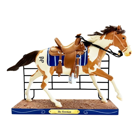 Enesco Trail of Painted Ponies The Foreman Figurine 7in H