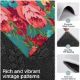 thumbnail image 3 of Pioneer Flower Floral Print Pattern Kitchen Rugs Sets Of 3,Kitchen Runner Rugs Non Skid Washable,Decorative Kitchen Floor Mats for Kitchen,Sink,Laundry,17"x30"+ 17"x47" + 17"x59", 3 of 6