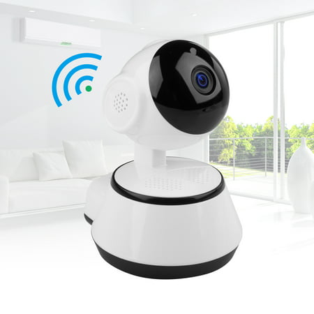 WiFi IP Camera Motion Detection IR Night Vision Indoor 360° Coverage Security Surveillance App Cloud (Best 360 Camera App)