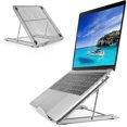 thumbnail image 1 of Support pour Ordinateur Portable, Support Ventilé pour Ordinateur Portable, Support Ergonomique Réglable pour Macbook Air Pro, Pc, Ipad, Notebook, Tablette (7-14 Pouces) (Argent), 1 of 3