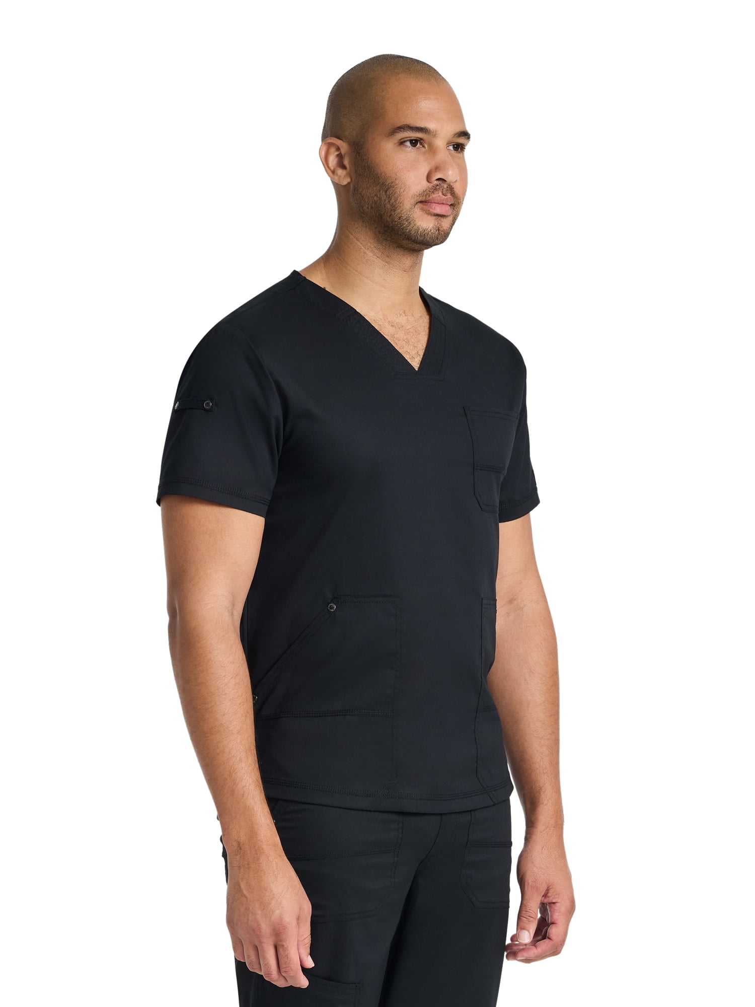 Genuine Dickies Men's Stretch V-Neck Scrub Top